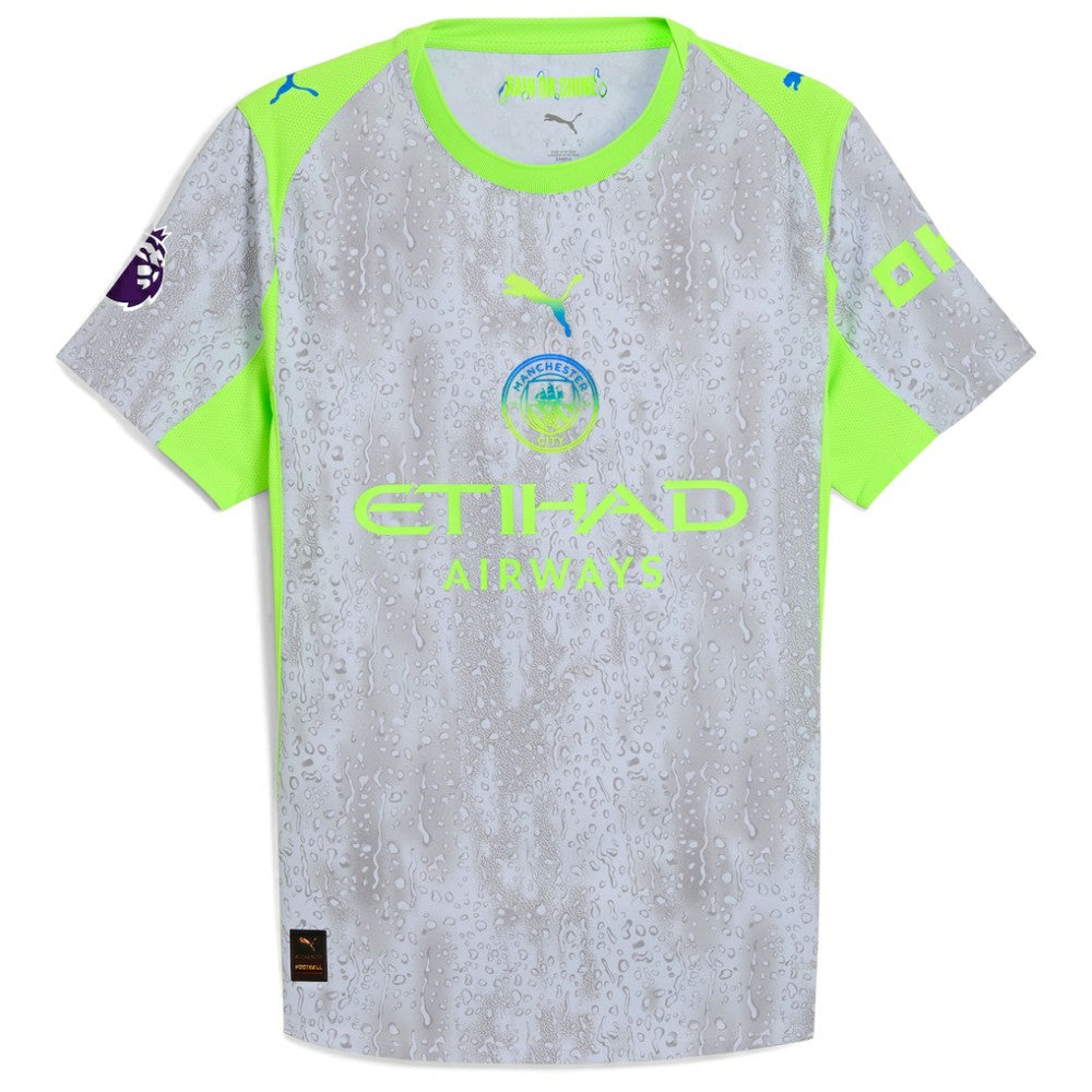 Manchester City 2025/26 Third Custom Jersey Green/Neon Green | Puma discount