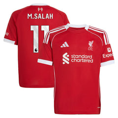 Mohamed Salah Liverpool Youth 2025/26 Home Replica Jersey Red | Adidas discount