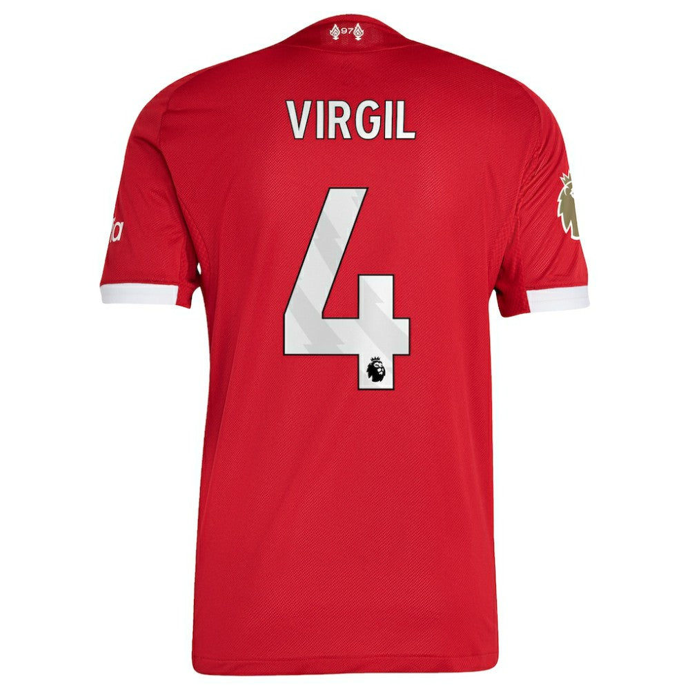 Virgil van Dijk Liverpool 2025/26 Home Jersey Red | Adidas Online