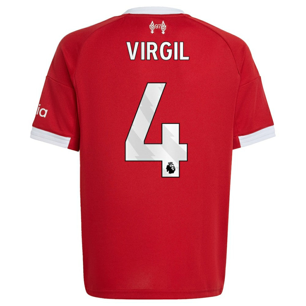 Virgil van Dijk Liverpool Youth 2025/26 Home Replica Jersey Red | Adidas Sale