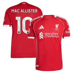 Alexis Mac Allister Liverpool 2025/26 Home Jersey Red | Adidas discount