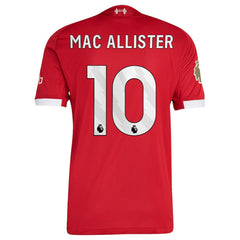 Alexis Mac Allister Liverpool 2025/26 Home Jersey Red | Adidas discount