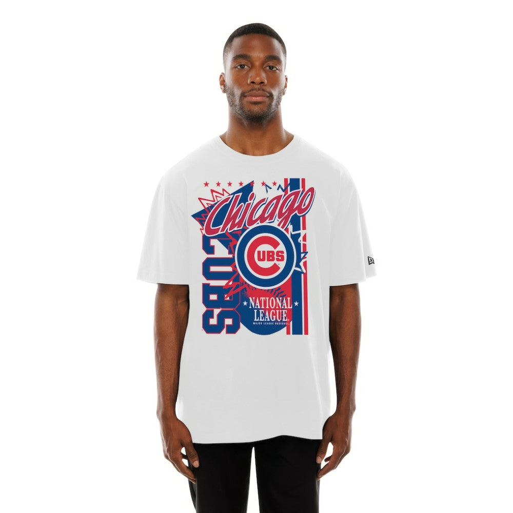 Chicago Cubs New Era Big Graphic Domestic T-Shirt - MLB