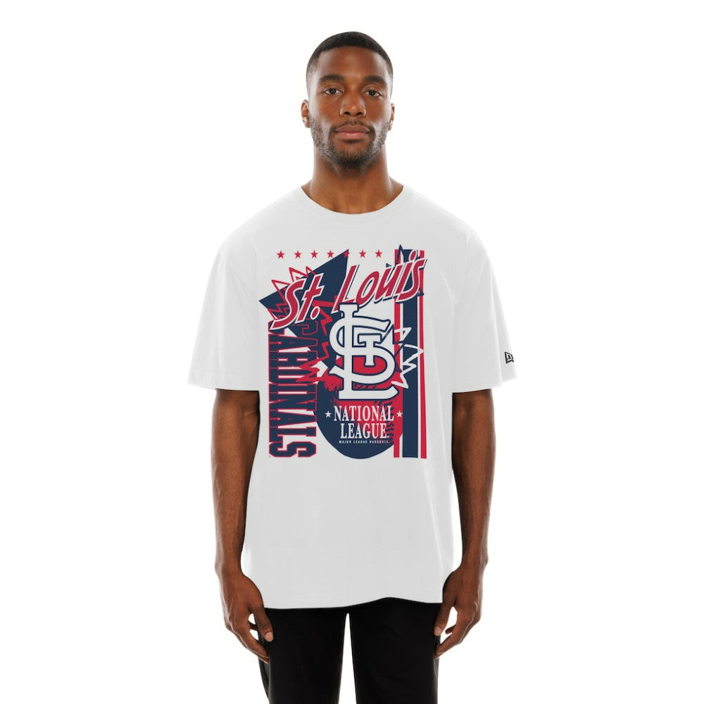 St. Louis Cardinals New Era Big Graphic Domestic T-Shirt - MLB
