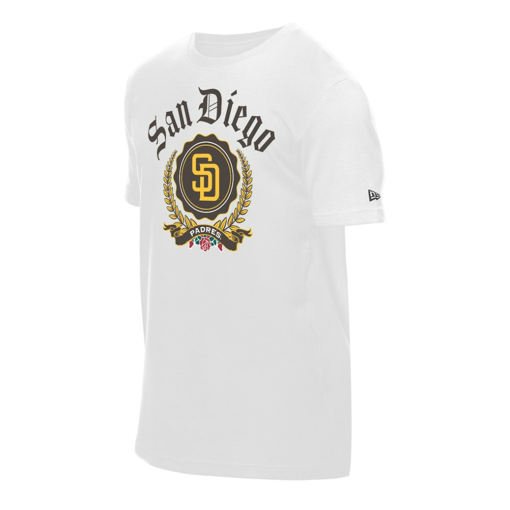 San Diego Padres New Era Fleur Domestic T-Shirt - MLB