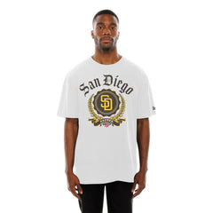 San Diego Padres New Era Fleur Domestic T-Shirt - MLB