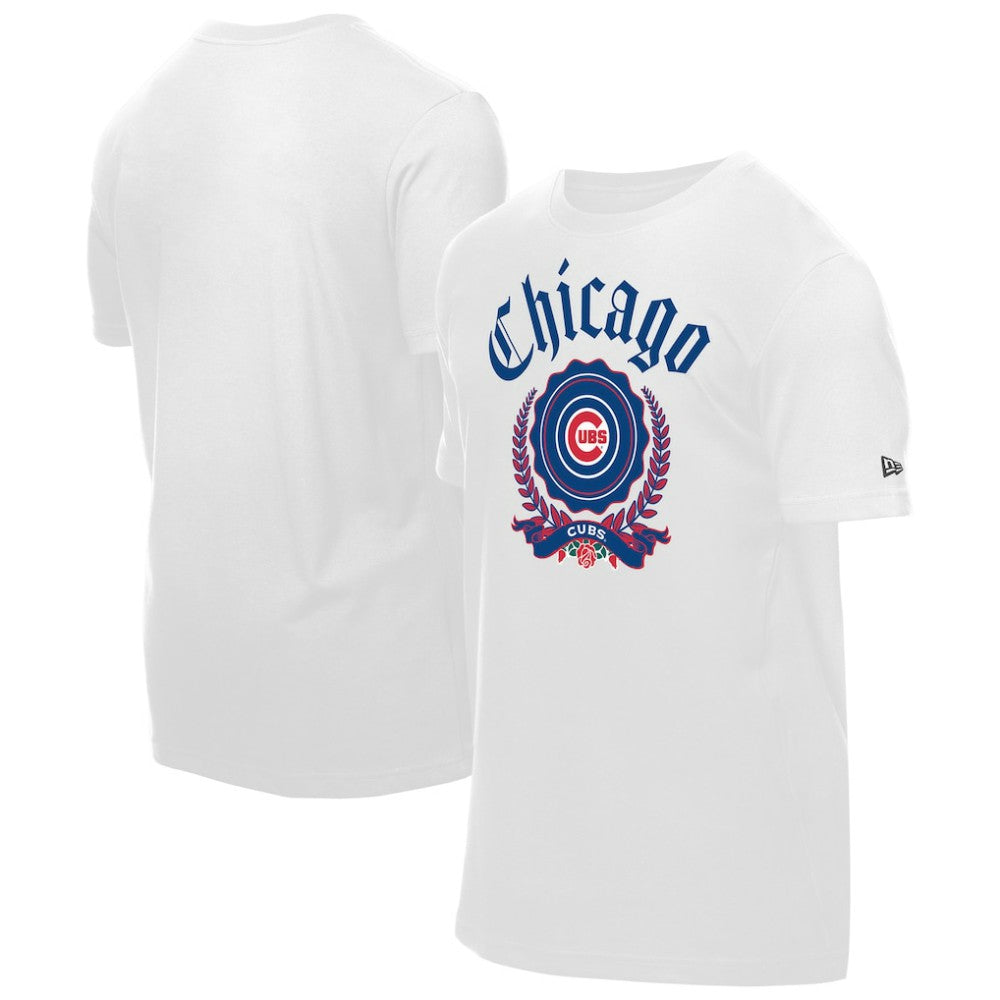 Chicago Cubs New Era Fleur Domestic T-Shirt - MLB