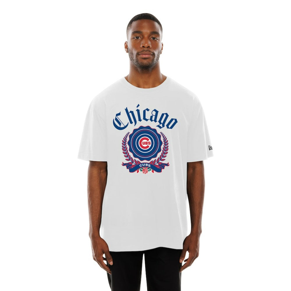 Chicago Cubs New Era Fleur Domestic T-Shirt - MLB