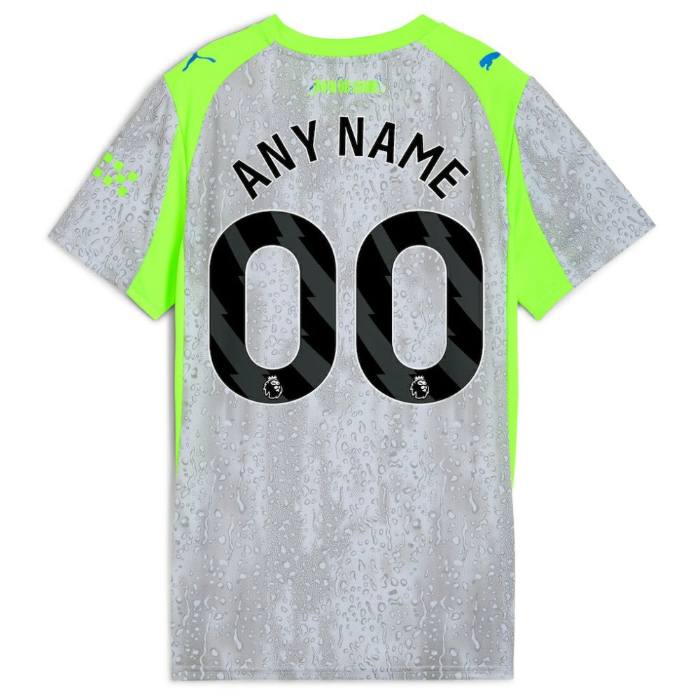 Manchester City Women's 2025/26 Third Replica Custom Jersey Green/Neon Green | Puma online
