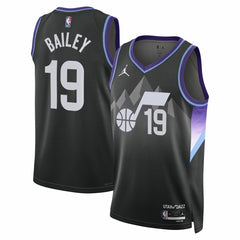 Ace Bailey Utah Jazz Jordan Brand Unisex Swingman Player Jersey Statement Edition Black - NBA
