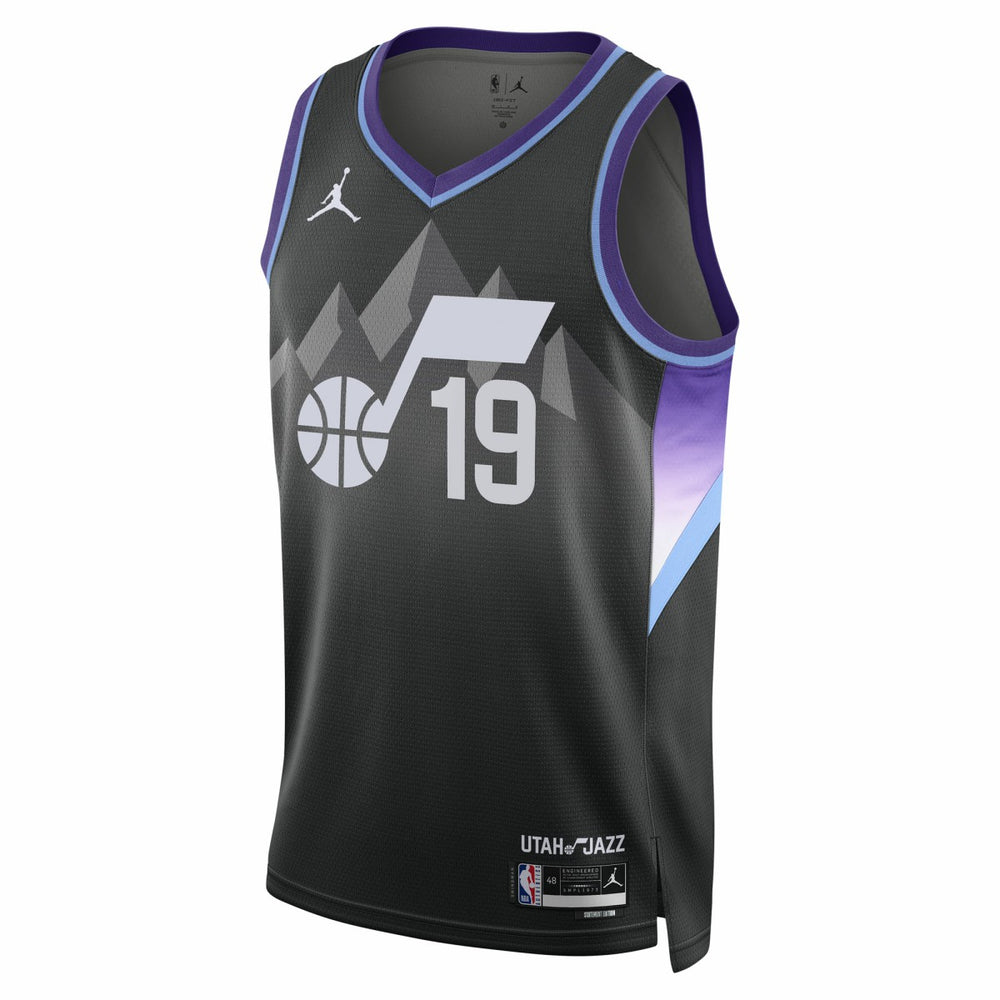 Ace Bailey Utah Jazz Jordan Brand Unisex Swingman Player Jersey Statement Edition Black - NBA