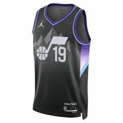 Ace Bailey Utah Jazz Jordan Brand Unisex Swingman Player Jersey Statement Edition Black - NBA