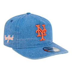 New York Mets New Era Throwback Denim Classic 19TWENTY Adjustable Hat - MLB