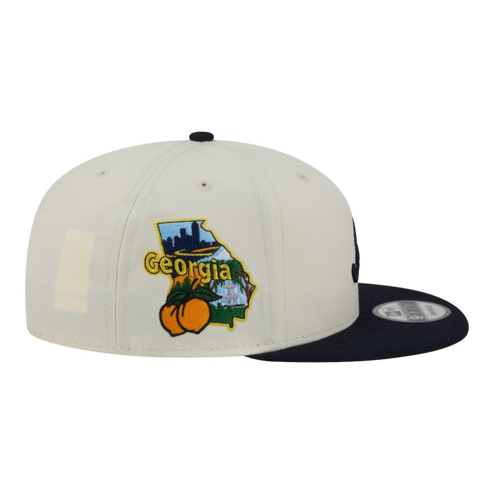 Atlanta Braves New Era Localized 9FIFTY Snapback Hat - MLB