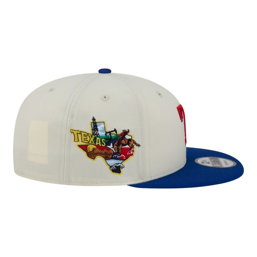 Texas Rangers New Era Localized 9FIFTY Snapback Hat - MLB