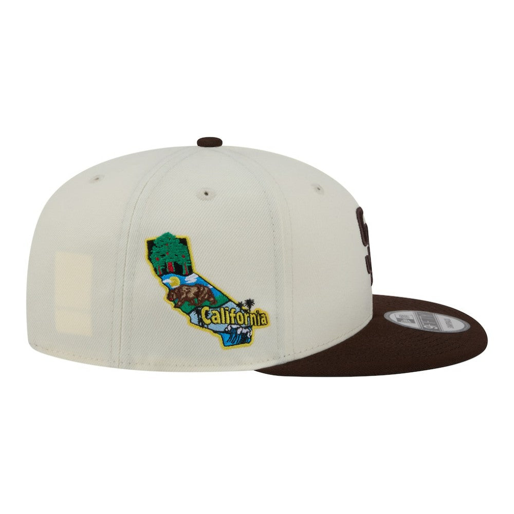 San Diego Padres New Era Localized 9FIFTY Snapback Hat - MLB