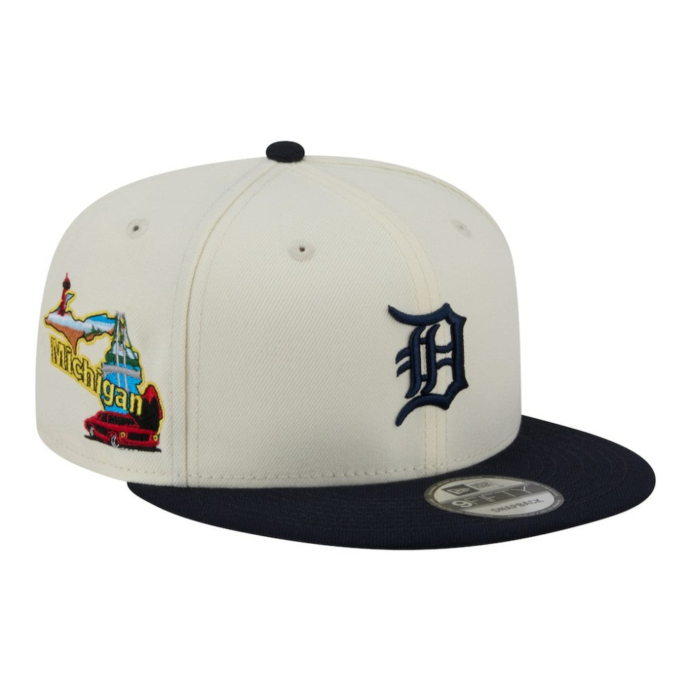 Detroit Tigers New Era Localized 9FIFTY Snapback Hat - MLB