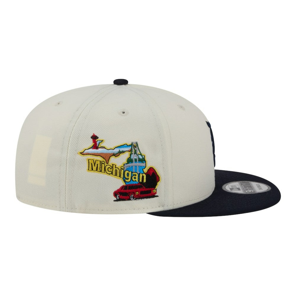 Detroit Tigers New Era Localized 9FIFTY Snapback Hat - MLB