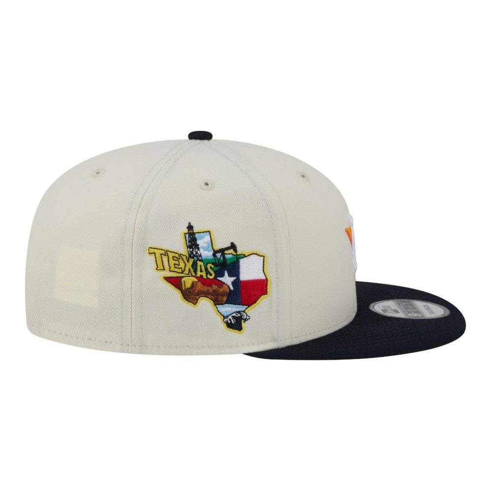 Houston Astros New Era Localized 9FIFTY Snapback Hat - MLB