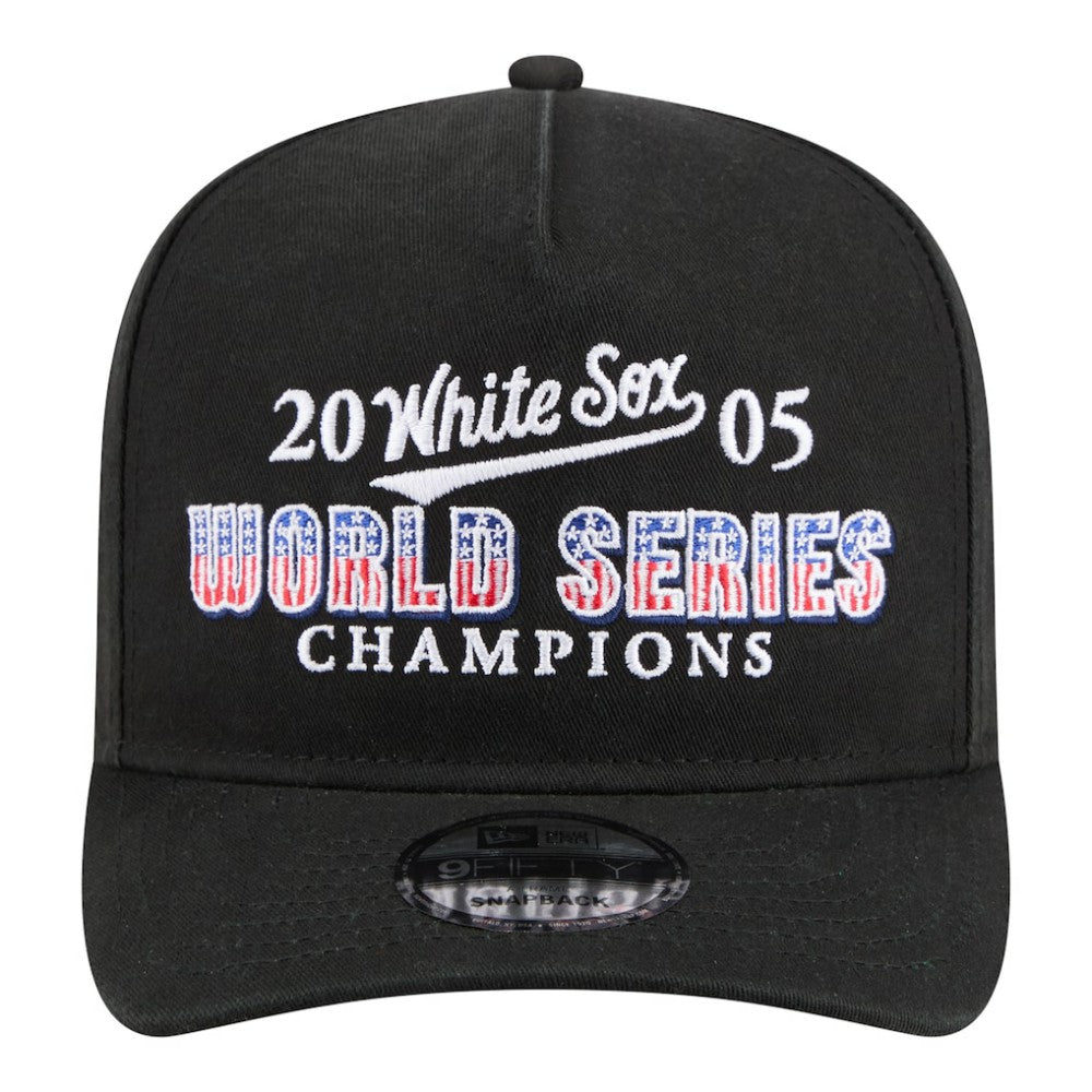 Chicago White Sox New Era 2005 World Series Champions Historic 9FIFTY A-Frame Snapback Hat - MLB