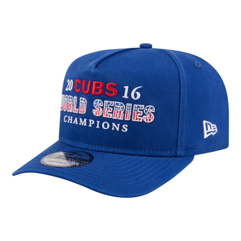 Chicago Cubs New Era 2016 World Series Champions Historic 9FIFTY A-Frame Snapback Hat - MLB