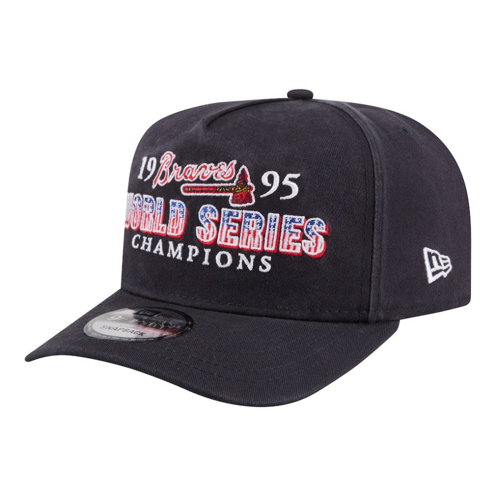 Atlanta Braves New Era 1995 World Series Champions Historic 9FIFTY A-Frame Snapback Hat - MLB