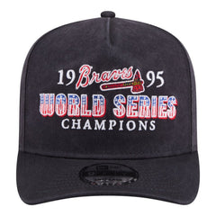 Atlanta Braves New Era 1995 World Series Champions Historic 9FIFTY A-Frame Snapback Hat - MLB