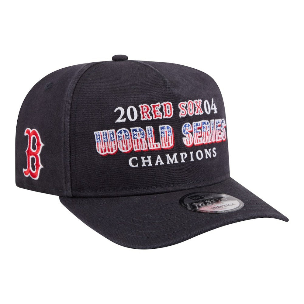 Boston Red Sox New Era 2004 World Series Champions Historic 9FIFTY A-Frame Snapback Hat - MLB