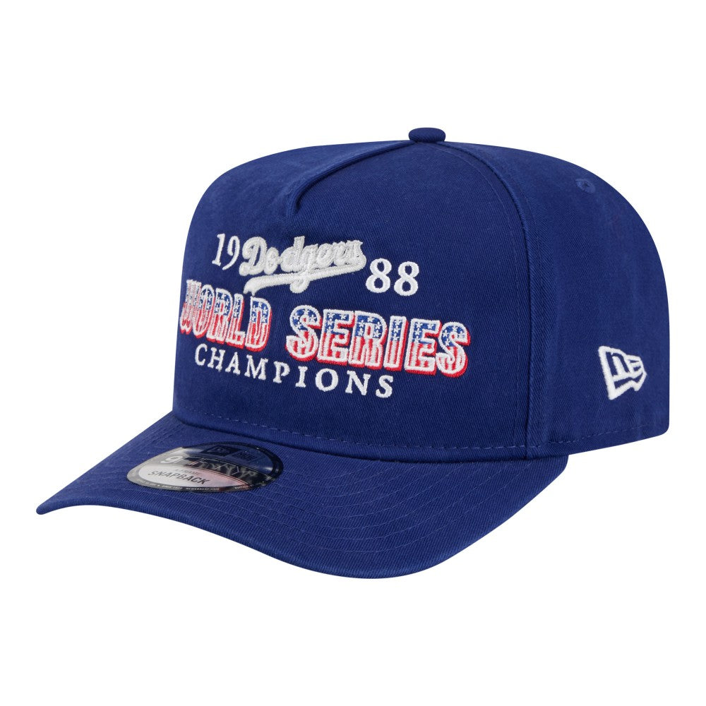 Los Angeles Dodgers New Era 1988 World Series Champions Throwback 9FIFTY A-Frame Snapback Hat - MLB