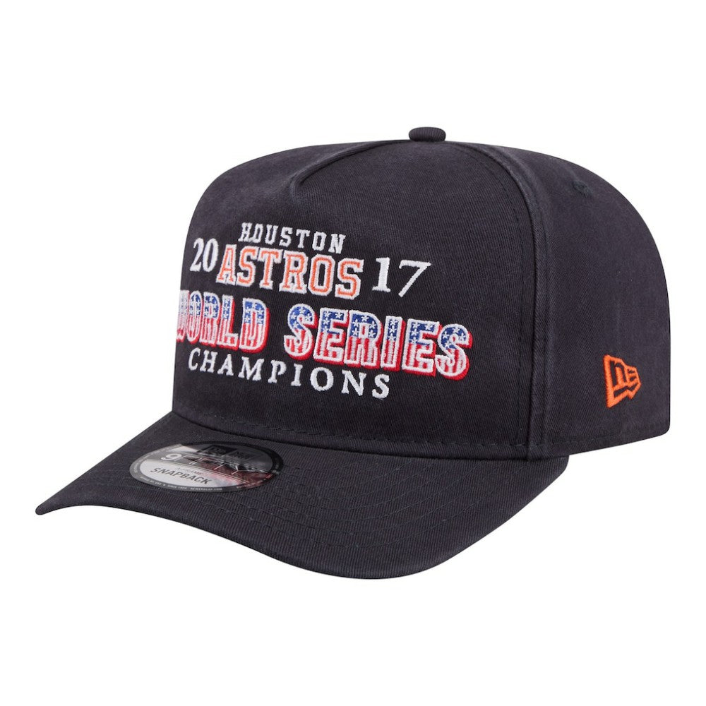Houston Astros New Era 2017 World Series Champions Historic 9FIFTY A-Frame Snapback Hat - MLB