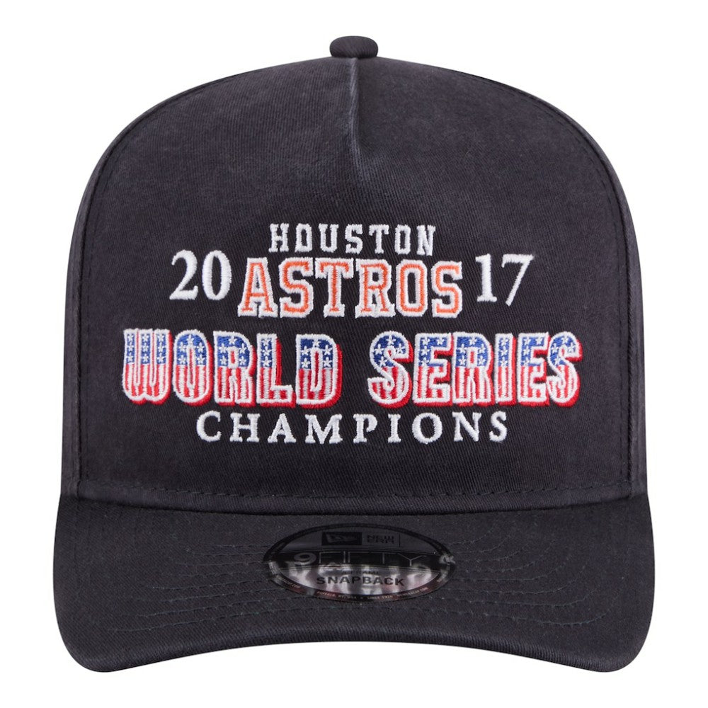 Houston Astros New Era 2017 World Series Champions Historic 9FIFTY A-Frame Snapback Hat - MLB