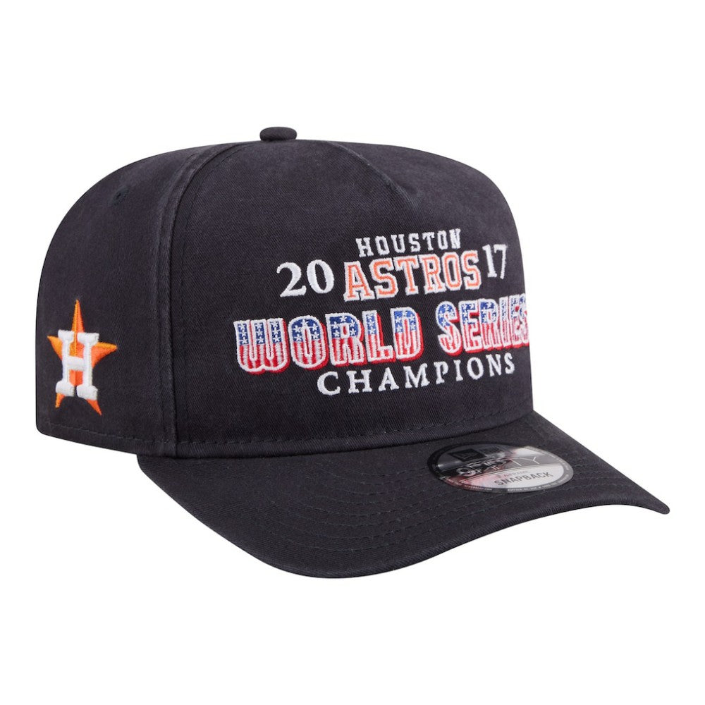 Houston Astros New Era 2017 World Series Champions Historic 9FIFTY A-Frame Snapback Hat - MLB