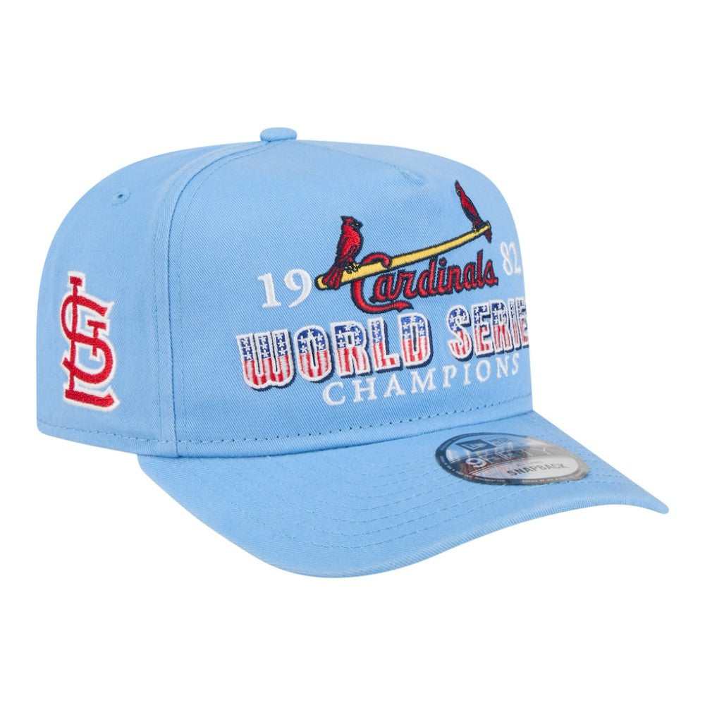 St. Louis Cardinals New Era 1982 World Series Champions Historic 9FIFTY A-Frame Snapback Hat - MLB