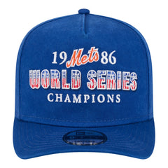New York Mets New Era 1986 World Series Champions Throwback 9FIFTY A-Frame Snapback Hat - MLB