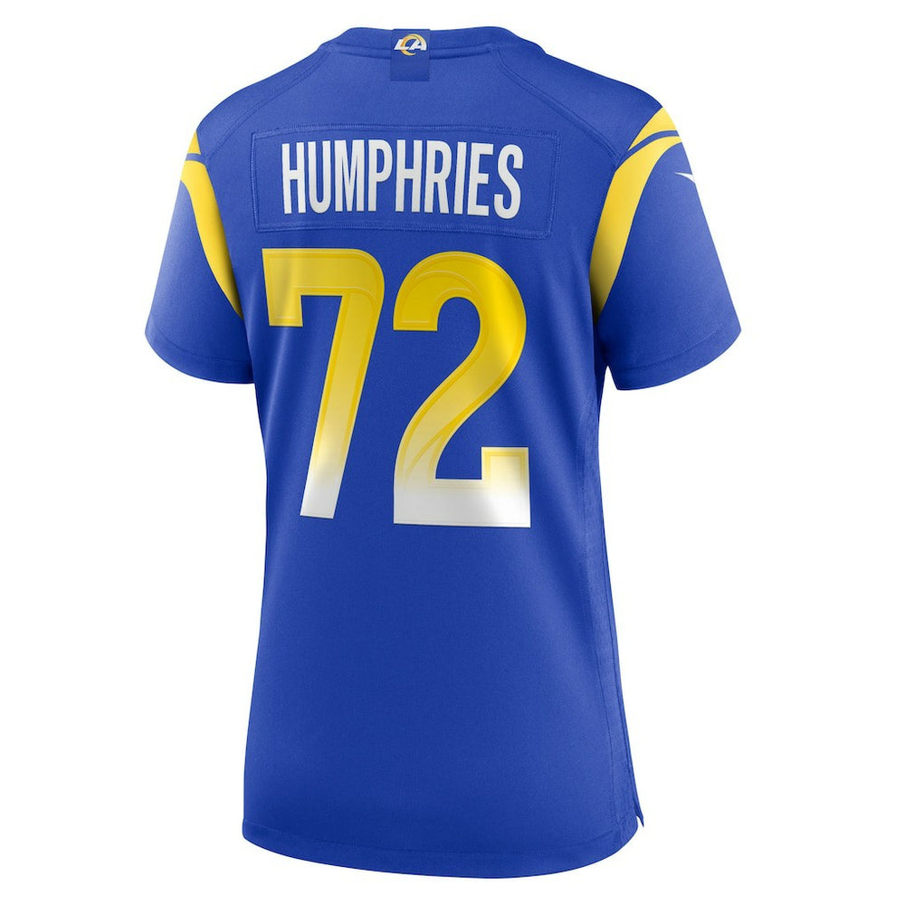 D.J. Humphries Los Angeles Rams Women's Team Game Jersey Royal | Nike for Sale