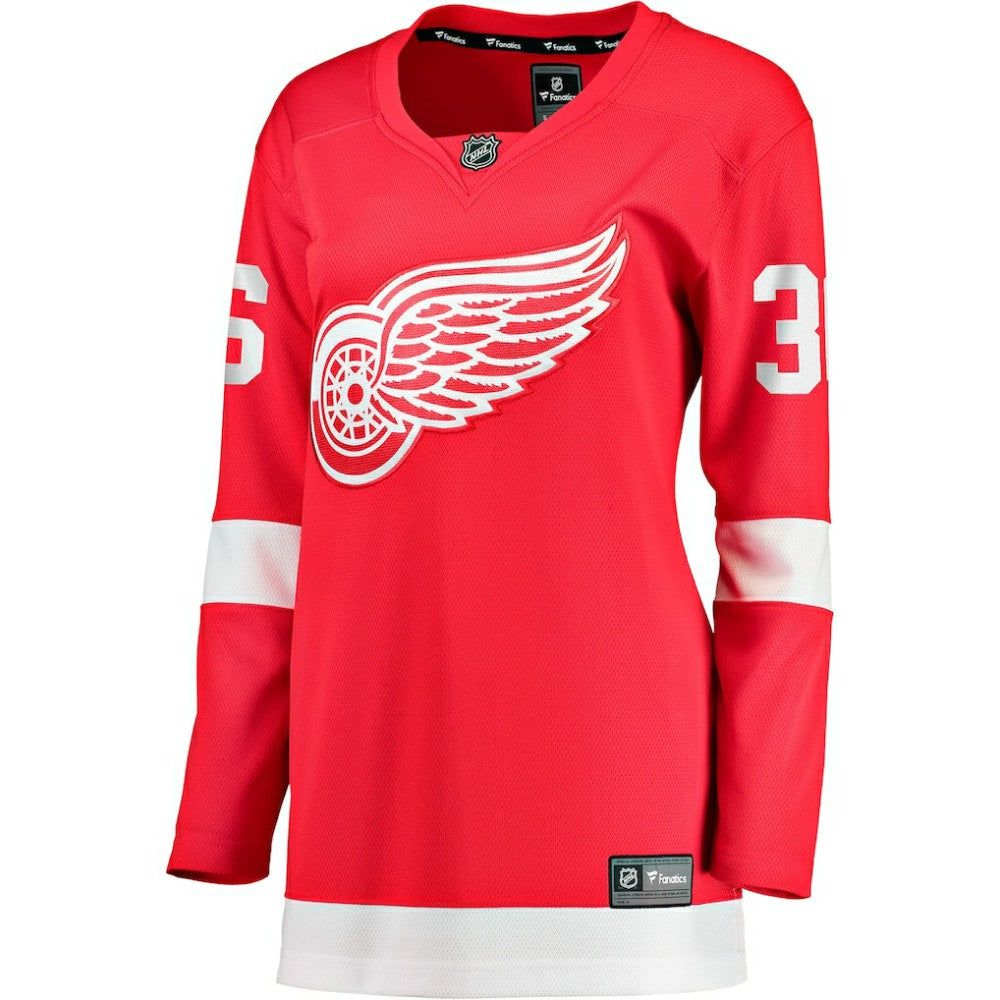John Gibson Detroit Red Wings Fanatics Women's Home Breakaway Jersey - Red - NHL