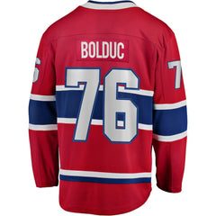 Zack Bolduc Montreal Canadiens Fanatics Home Breakaway Jersey - Red - NHL