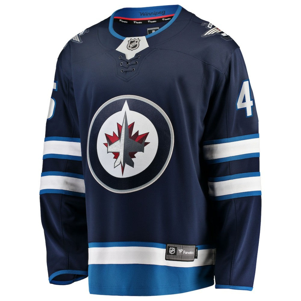 Cole Koepke Winnipeg Jets Fanatics Home Breakaway Jersey - Navy - NHL