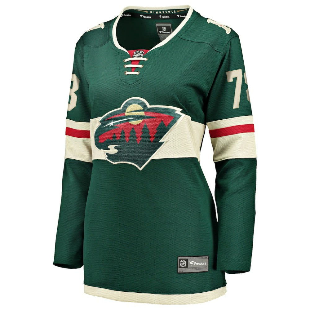 Nico Sturm Minnesota Wild Fanatics Women's Home Breakaway Jersey - Green - NHL