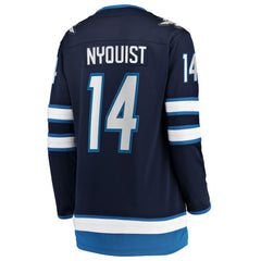 Gustav Nyquist Winnipeg Jets Fanatics Women's Home Breakaway Jersey - Navy - NHL