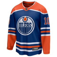 Trent Frederic Edmonton Oilers Fanatics Home Breakaway Jersey - Royal - NHL