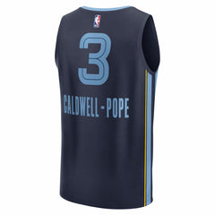 Kentavious Caldwell-Pope Memphis Grizzlies Fast Break Replica Player Jersey Icon Edition Navy - NBA