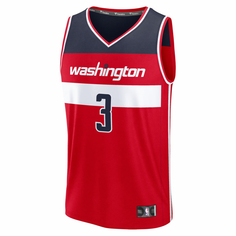 CJ McCollum Washington Wizards Youth Fast Break Replica Player Jersey Icon Edition Red - NBA