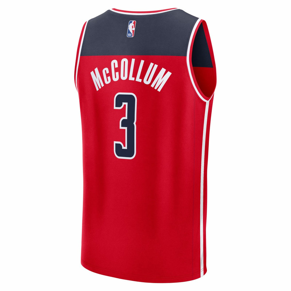 CJ McCollum Washington Wizards Youth Fast Break Replica Player Jersey Icon Edition Red - NBA