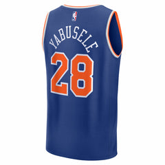 Guerschon Yabusele New York Knicks Fast Break Replica Player Jersey Icon Edition Blue - NBA