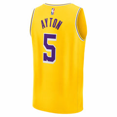 Deandre Ayton Los Angeles Lakers Fast Break Replica Player Jersey Icon Edition Gold - NBA