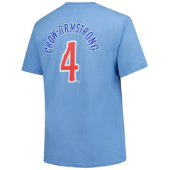 Pete Crow-Armstrong Chicago Cubs Fanatics Big & Tall Name & Number T-Shirt - MLB
