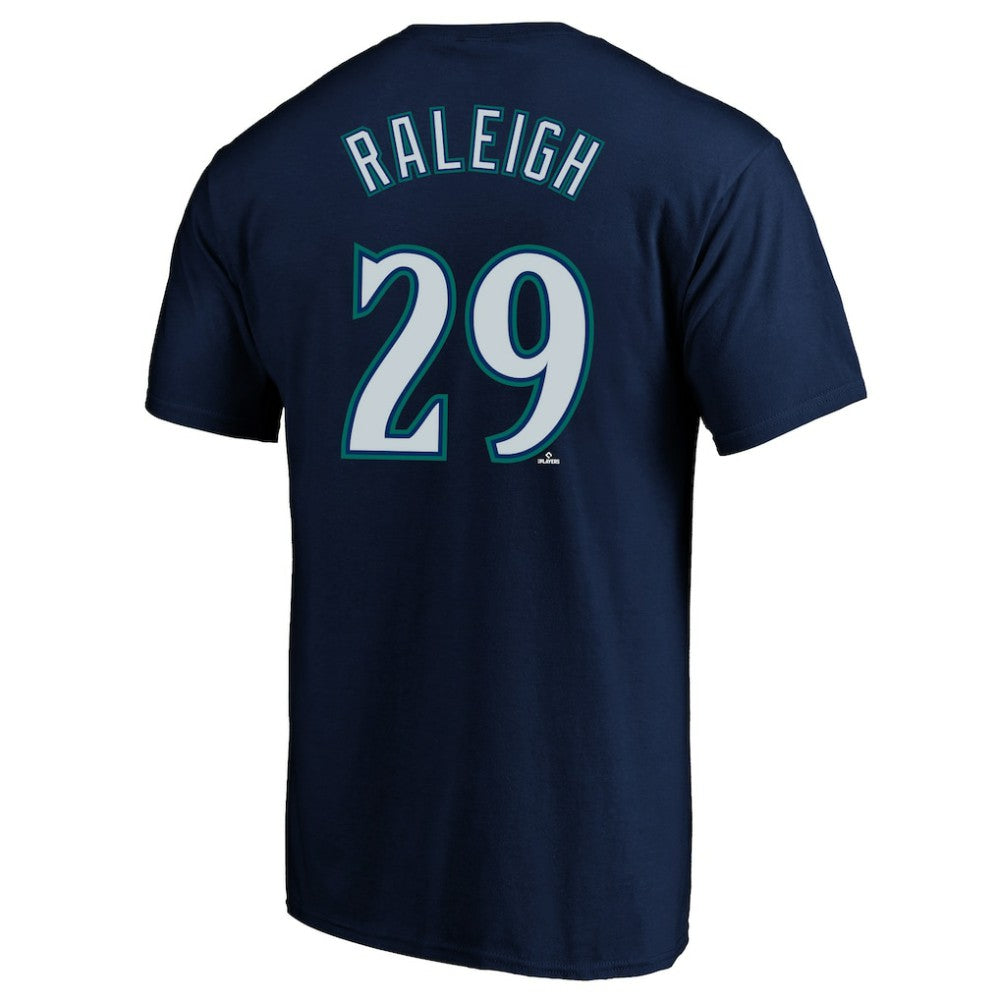 Cal Raleigh Seattle Mariners Fanatics Big & Tall Name & Number T-Shirt - MLB