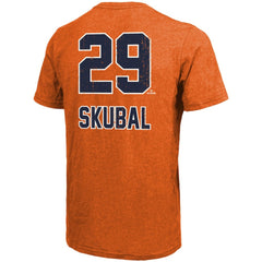 Tarik Skubal Detroit Tigers Majestic Threads Triblend Name & Number T-Shirt - MLB