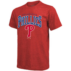 Bryce Harper Philadelphia Phillies Majestic Threads Triblend Name & Number T-Shirt - MLB